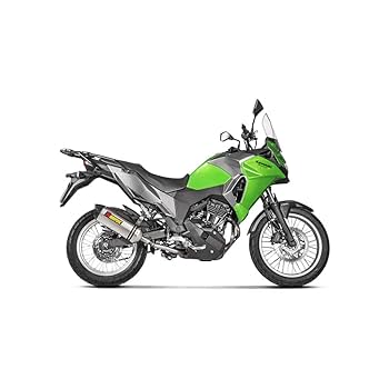 アクラポビッチ│スリップオン チタン ｜ヴェルシス250X(-23)｜マフラー AKRAPOVIC アクラポビッチ VERSYS250X スリップオンマフラー